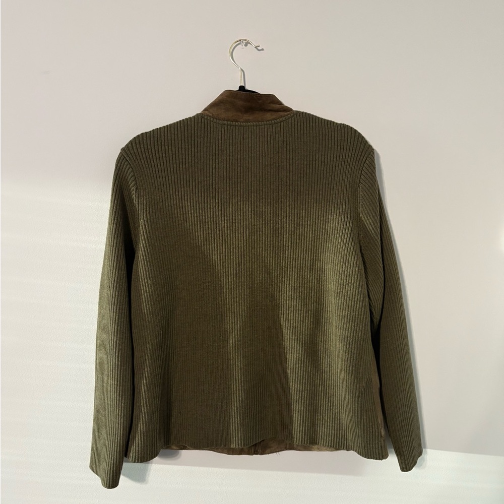 Pendleton Brown And Olive Leather Jacket - image 6